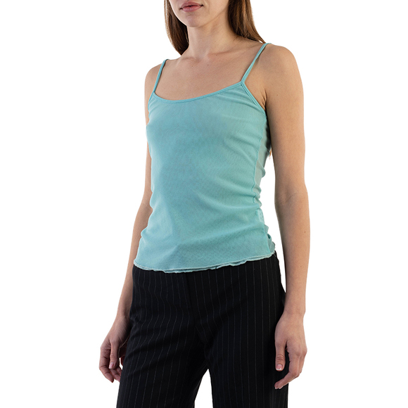Compagnia Italiana Top Women size M Cyan - Picture 3 of 5
